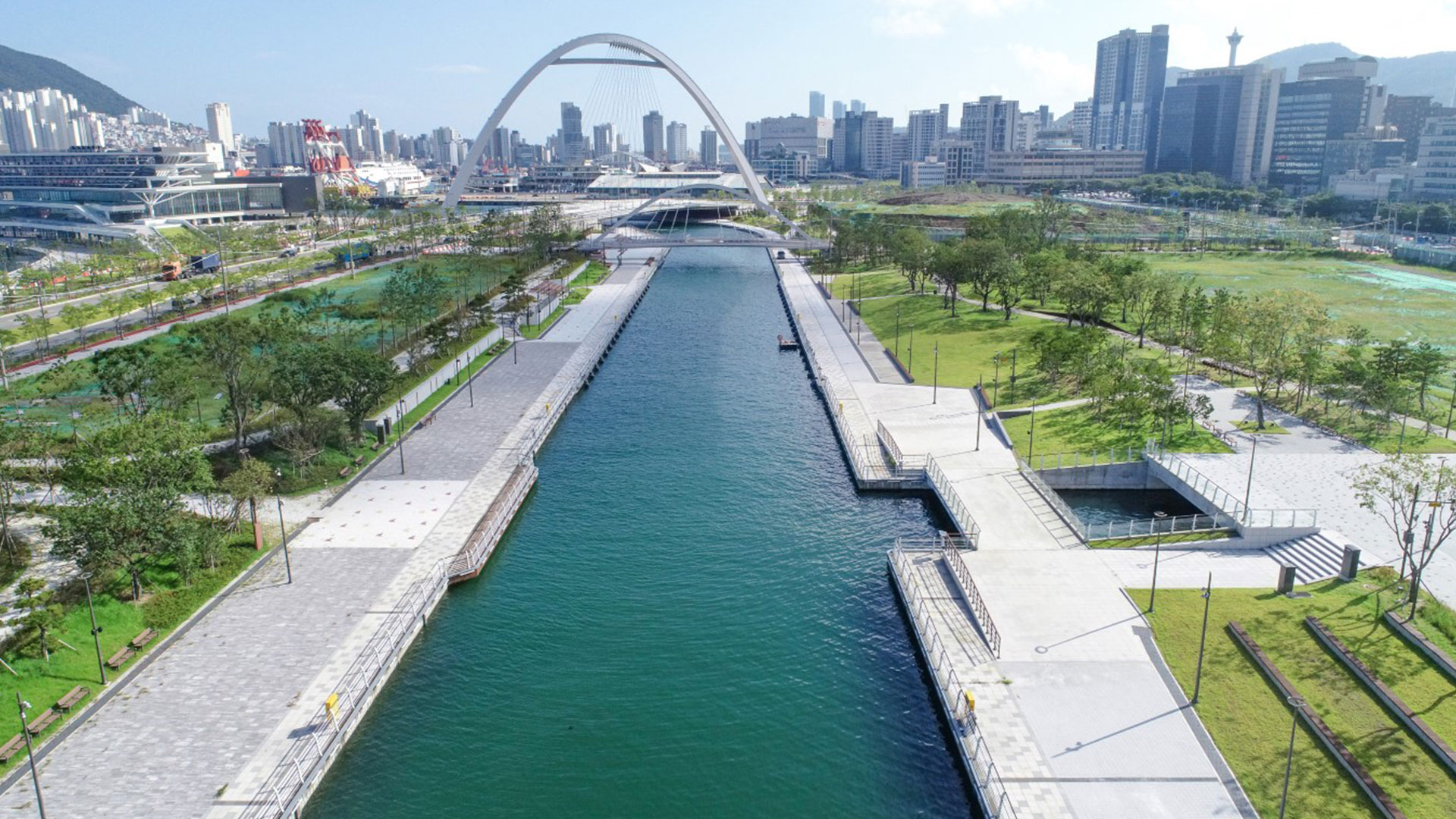 북항친수공원 전경